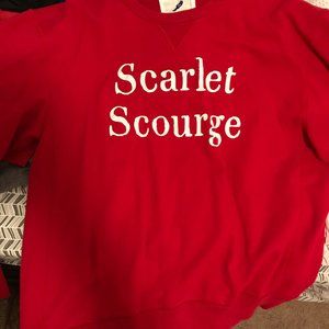 Rutgers Scarlet Ncaa Sweatshirt Nwot